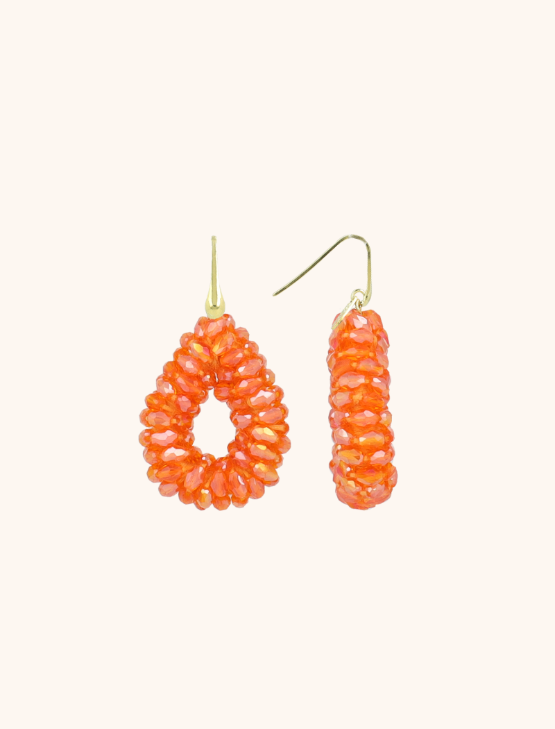 Oranje oorbellen Anne Druppel S marquis lionlott-theme.productDescriptionPage.SEO.byTheBrand