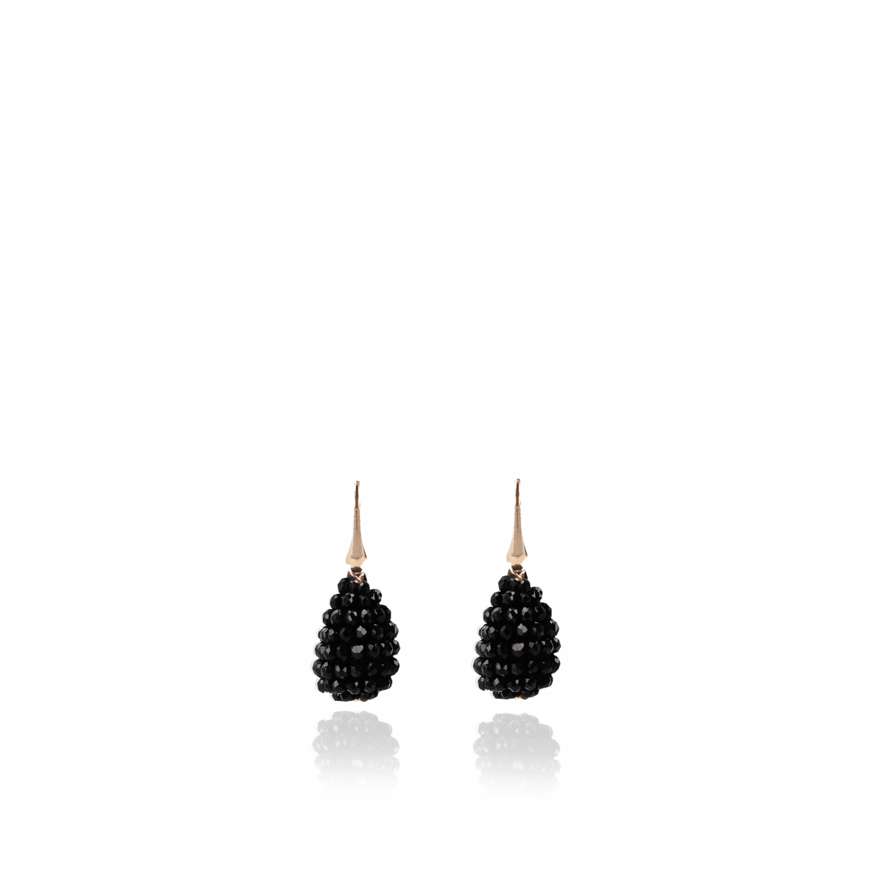 Zwarte oorbellen Beau glassberry cone XSlott-theme.productDescriptionPage.SEO.byTheBrand