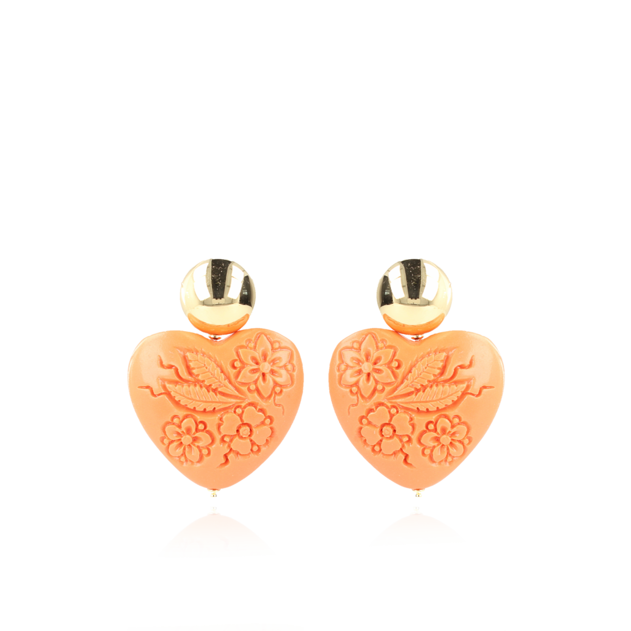 Oranje Hart Oorbellen Honey Mlott-theme.productDescriptionPage.SEO.byTheBrand