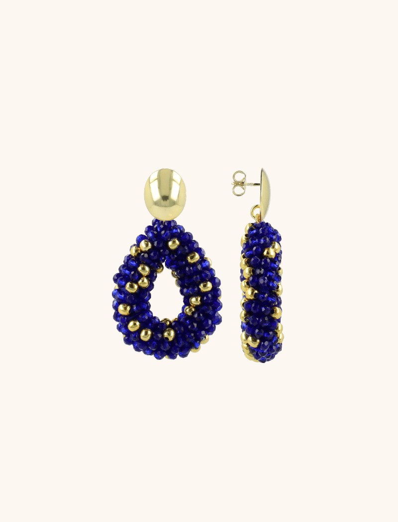 Royal Blauwe Oorbellen Berry druppel Slott-theme.productDescriptionPage.SEO.byTheBrand