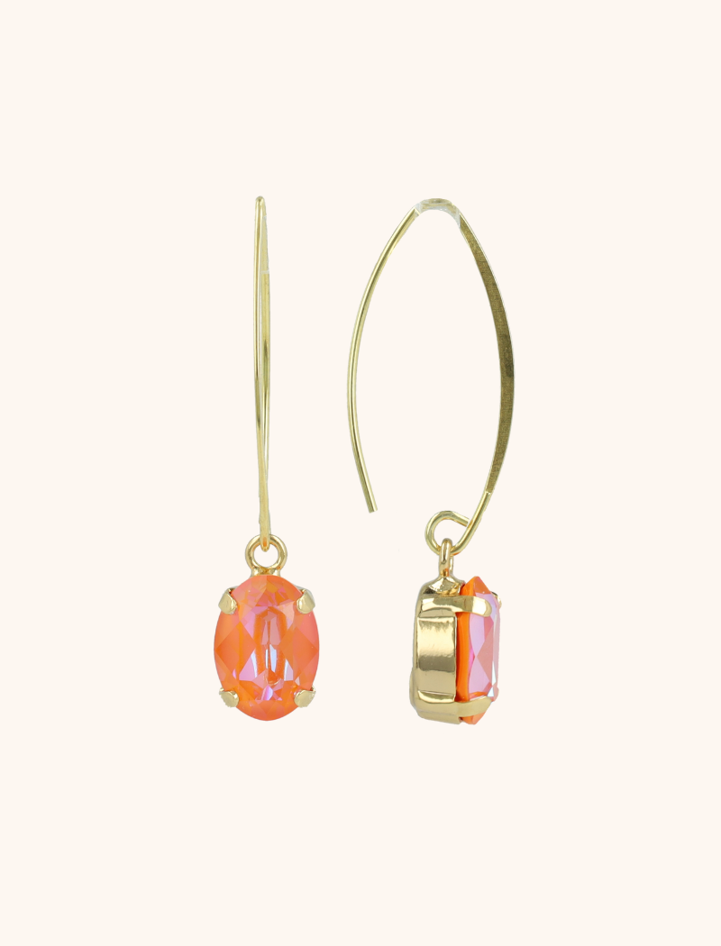 Oranje oorbellen Daan Ovaal Slott-theme.productDescriptionPage.SEO.byTheBrand