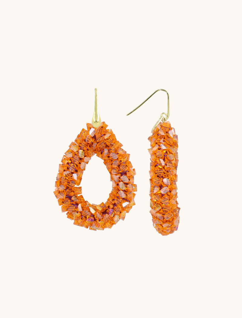 Oranje Oorbellen Marieke Drop L Rawlott-theme.productDescriptionPage.SEO.byTheBrand