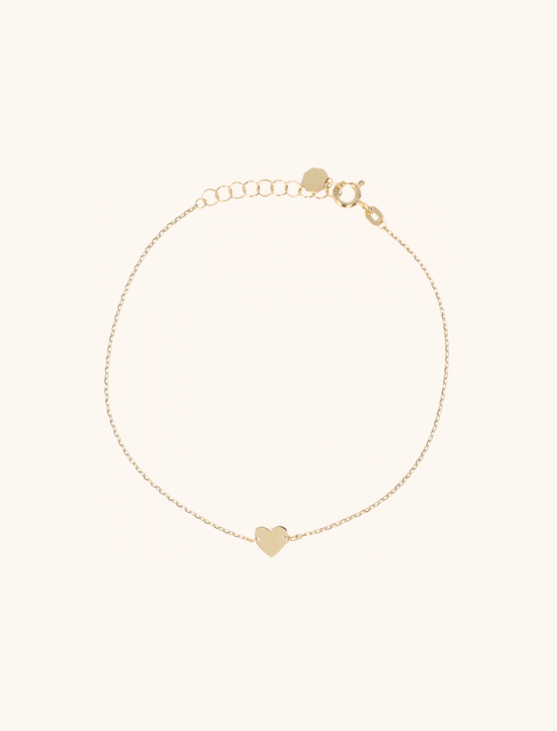 9 Karat Bracelet Heart S