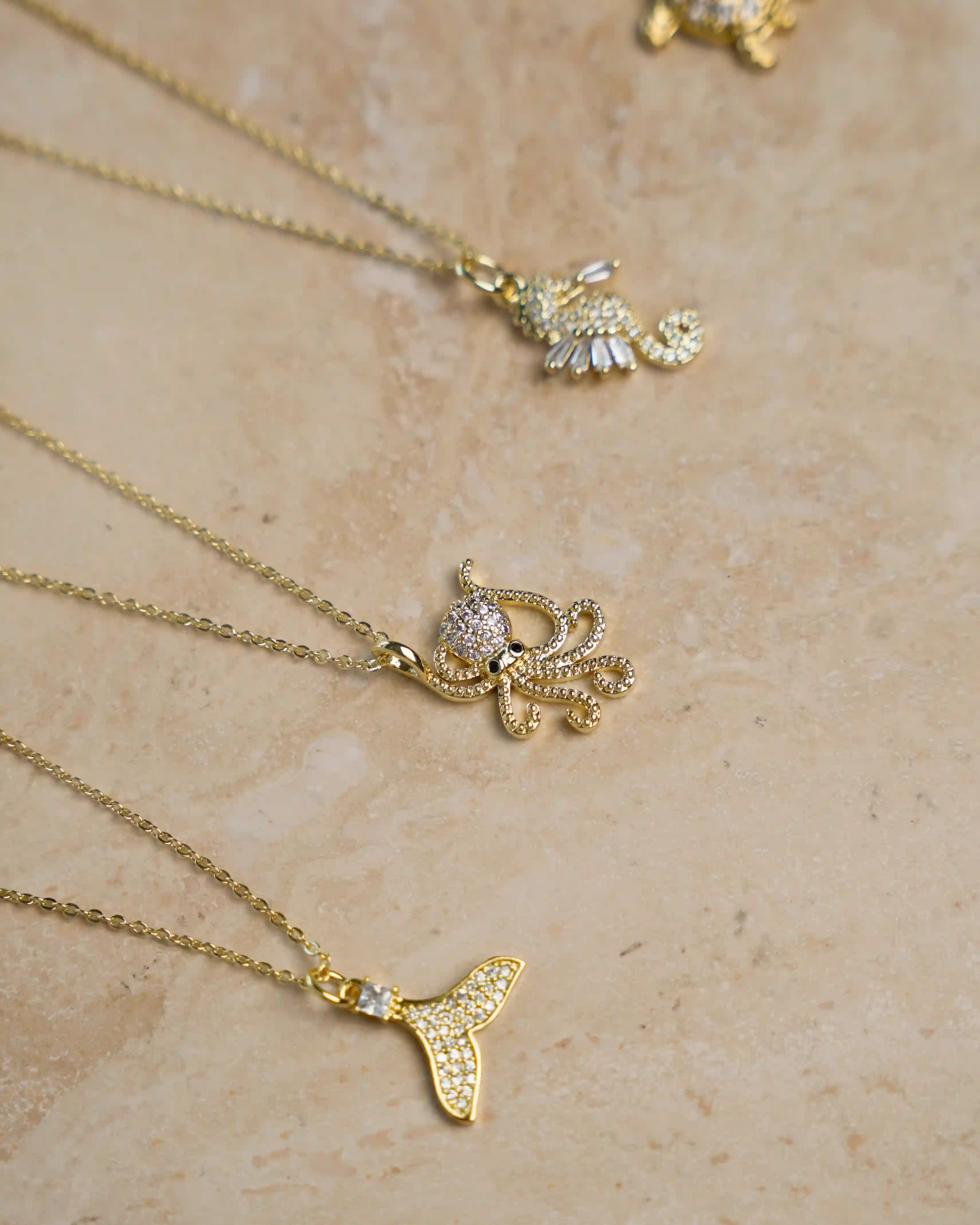 Gouden Ketting Octopus Kristalstenenlott-theme.productDescriptionPage.SEO.byTheBrand