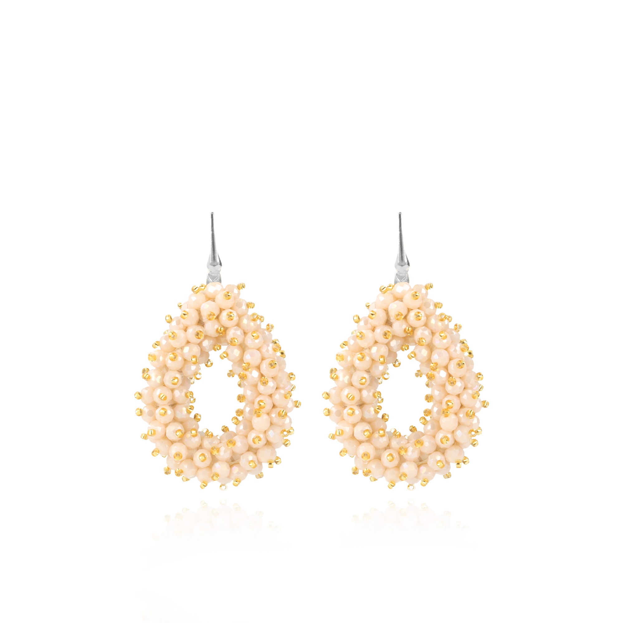 Crème Oorbellen Louise Double Stones Drop Llott-theme.productDescriptionPage.SEO.byTheBrand