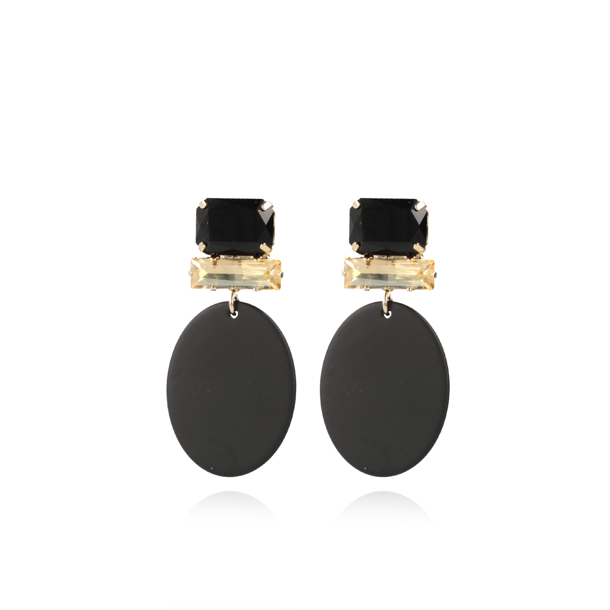 Black Opal Oorbellen Sirius Strass Rectanglelott-theme.productDescriptionPage.SEO.byTheBrand