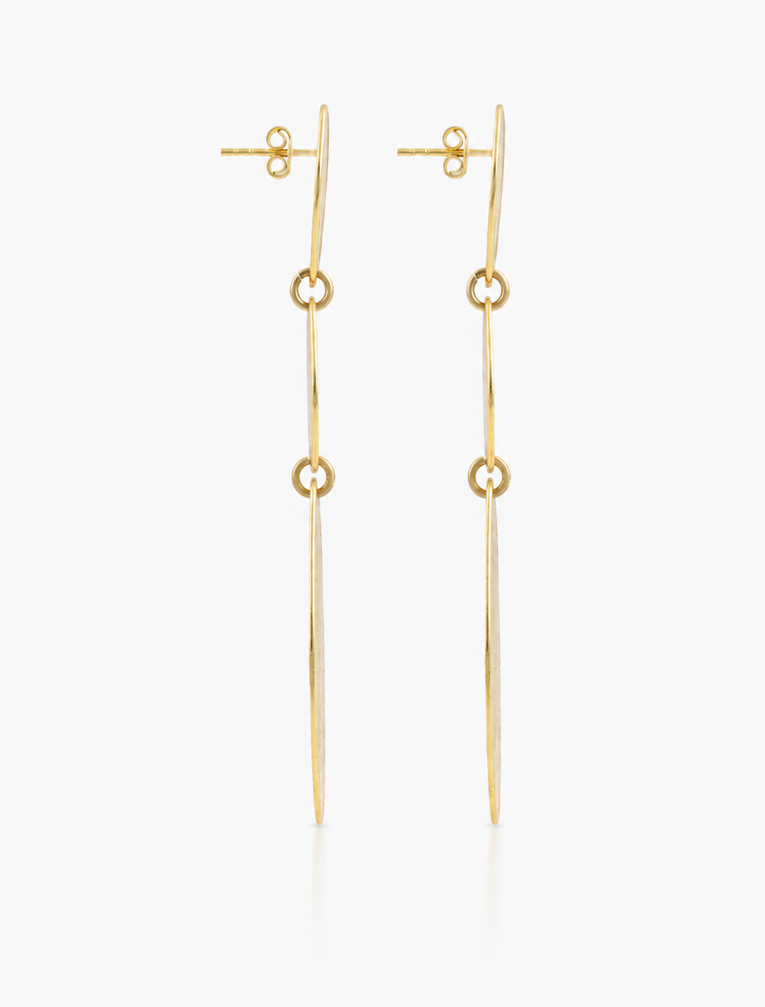 Classic Earrings Christina Stone Shape Oval Triple