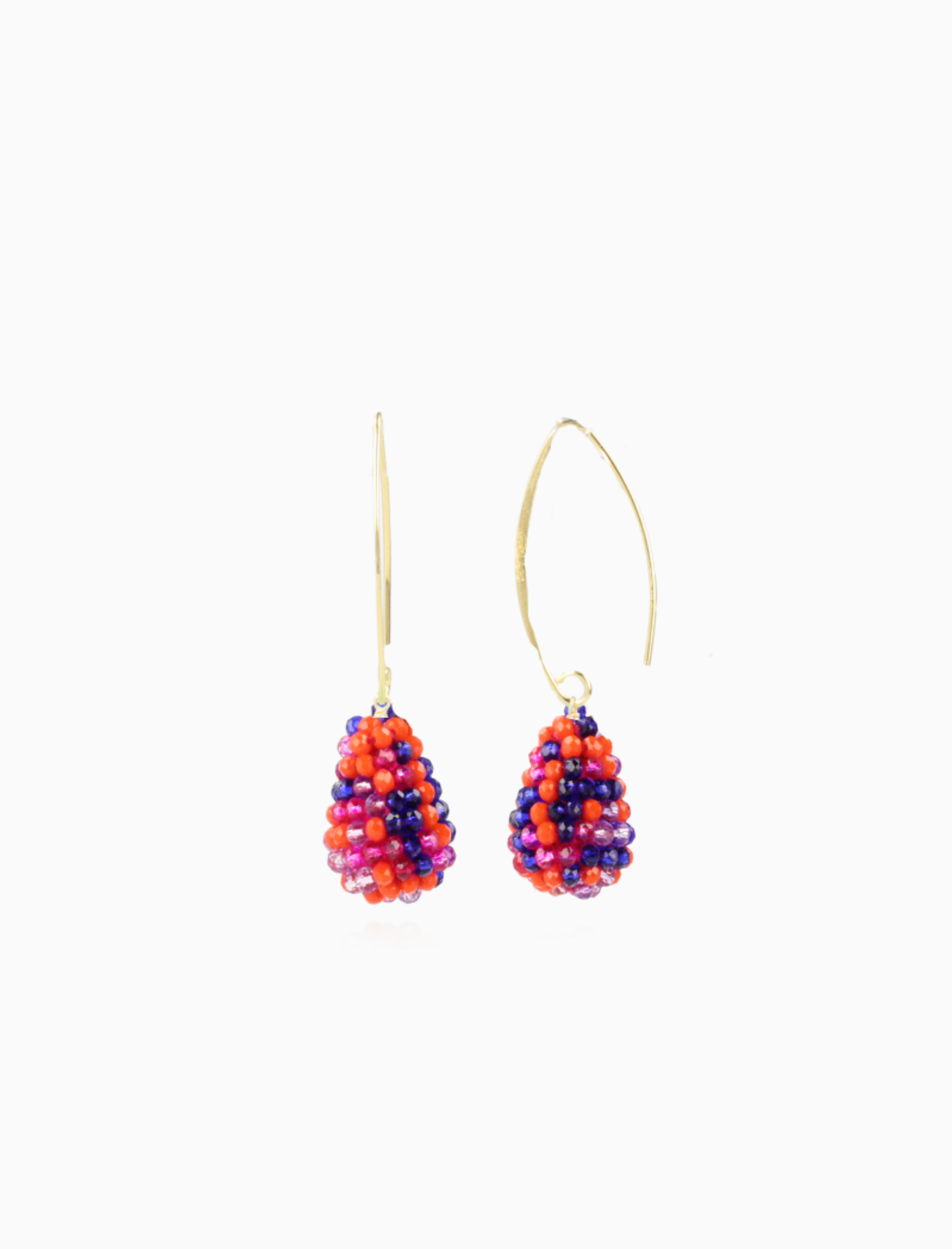 Mixed Koningsblauwe Oorbellen Amy Glassberry Cone XS