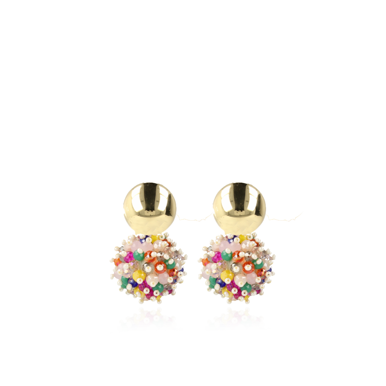 Mulicolor Parel Oorbellen Jacky Double Stones Llott-theme.productDescriptionPage.SEO.byTheBrand