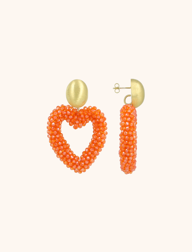 Heart of Orange Limited Edition Oorbellen
