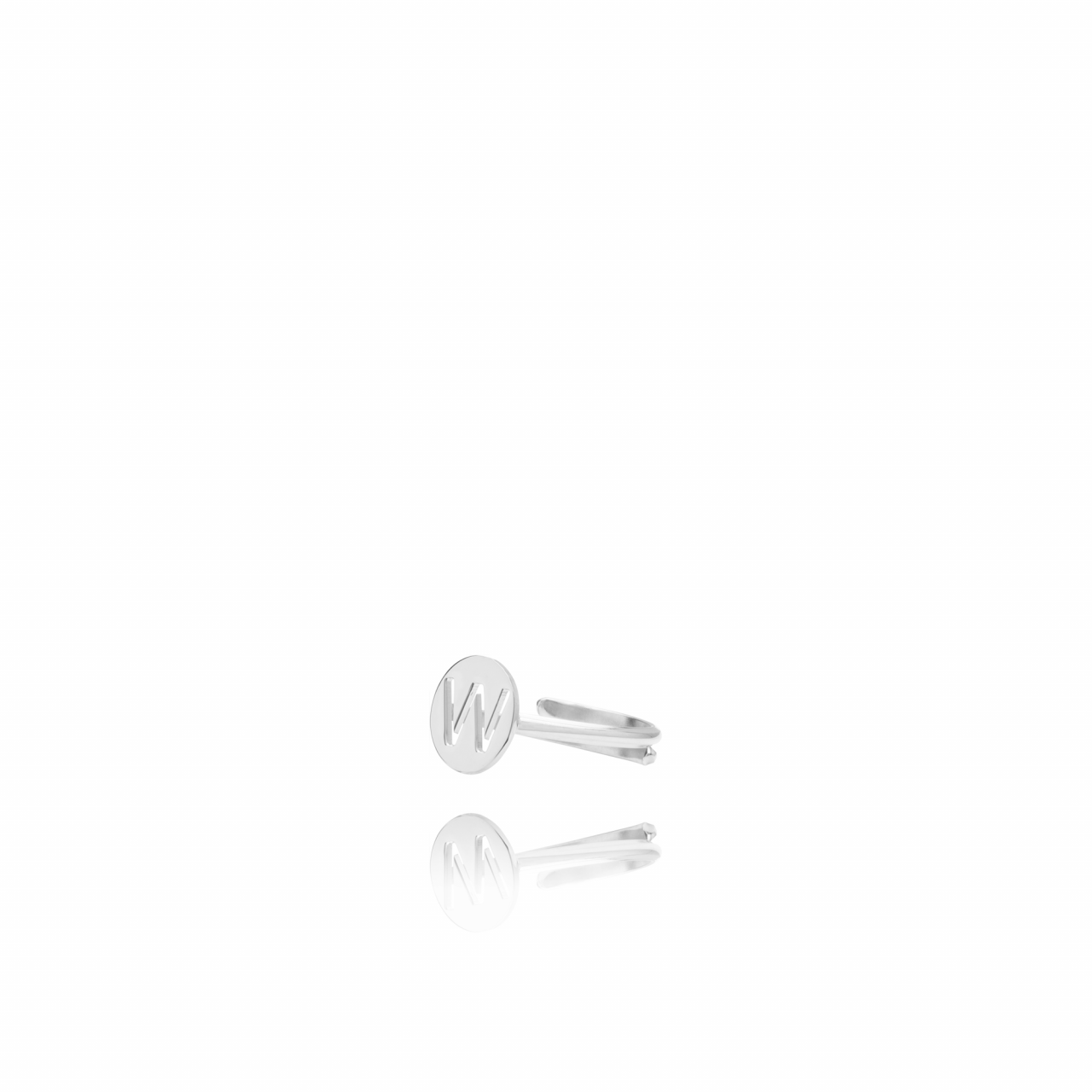 Zilveren ring Initial Smalllott-theme.productDescriptionPage.SEO.byTheBrand