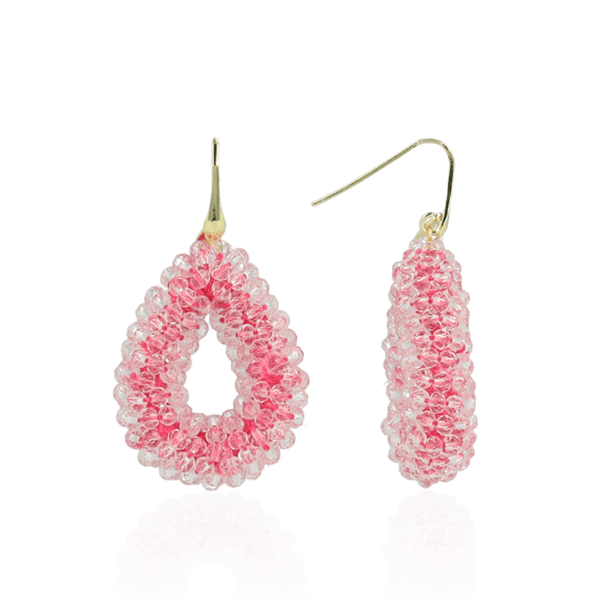 Pink Earrings Berry Drop S