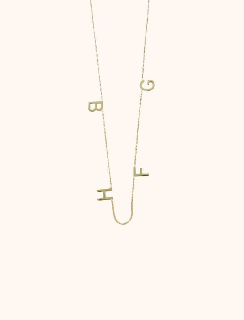 LOTT. LETTER ketting