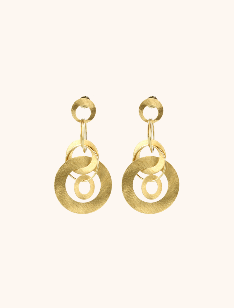Classic Oorbellen Triple Rings