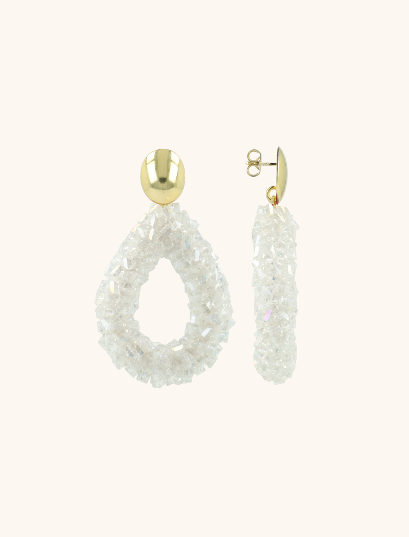 Kristalkleurige Oorbellen Marieke Druppel L Rawlott-theme.productDescriptionPage.SEO.byTheBrand