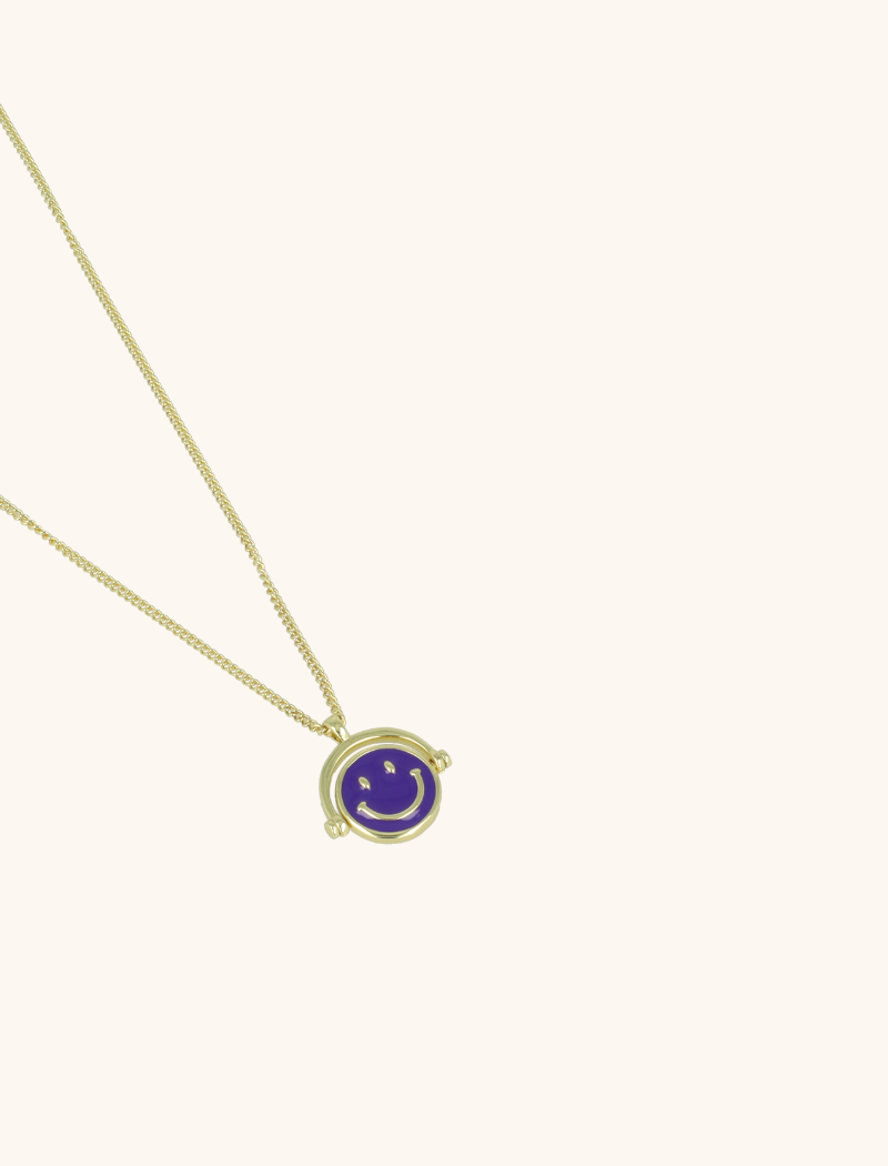 Ketting Classic Smiley Paars lott-theme.productDescriptionPage.SEO.byTheBrand