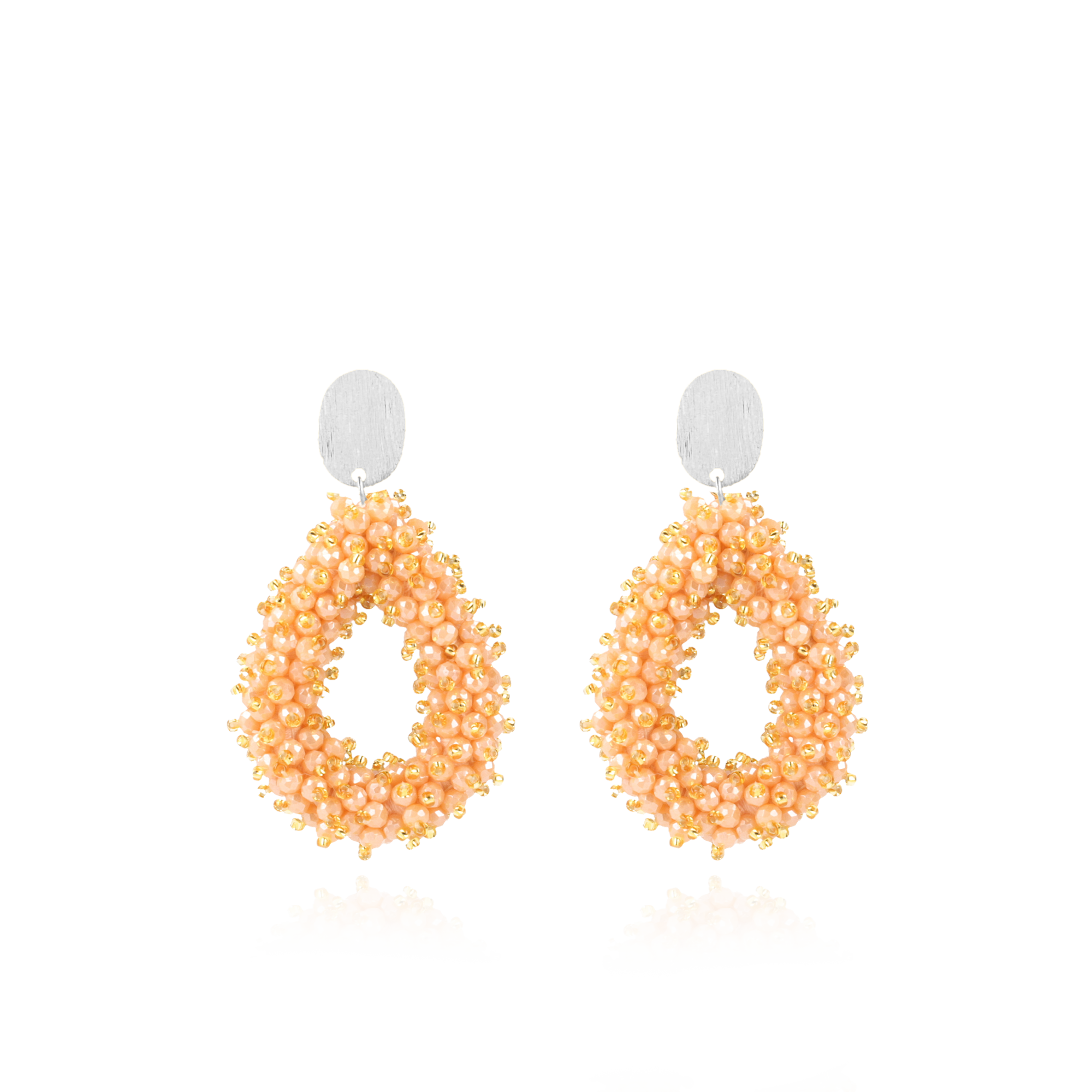 Oranje Oorbellen Louise Double Stones Drop Llott-theme.productDescriptionPage.SEO.byTheBrand