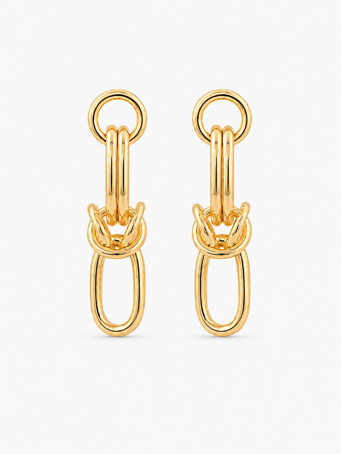 Classic Earring Knotted Link