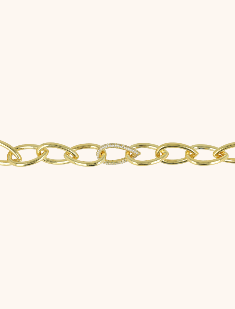 Gouden Ketting Teardrop Closed Forever (Brass)lott-theme.productDescriptionPage.SEO.byTheBrand