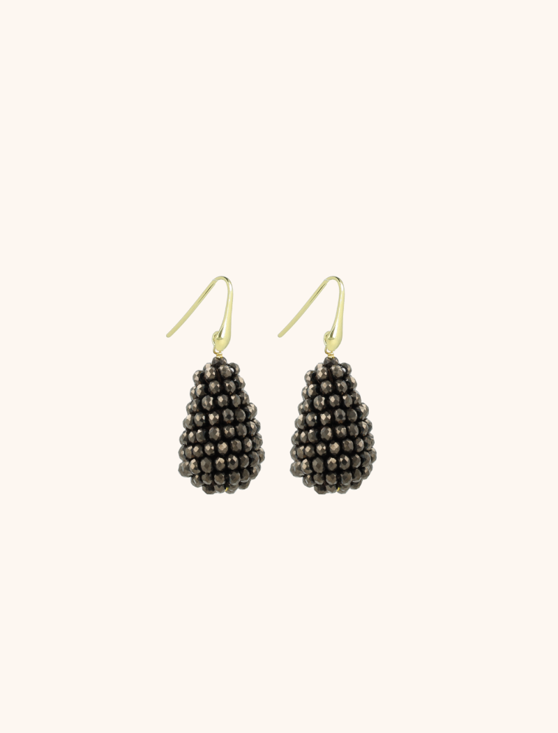 Bruine Oorbellen Amy Cone XS