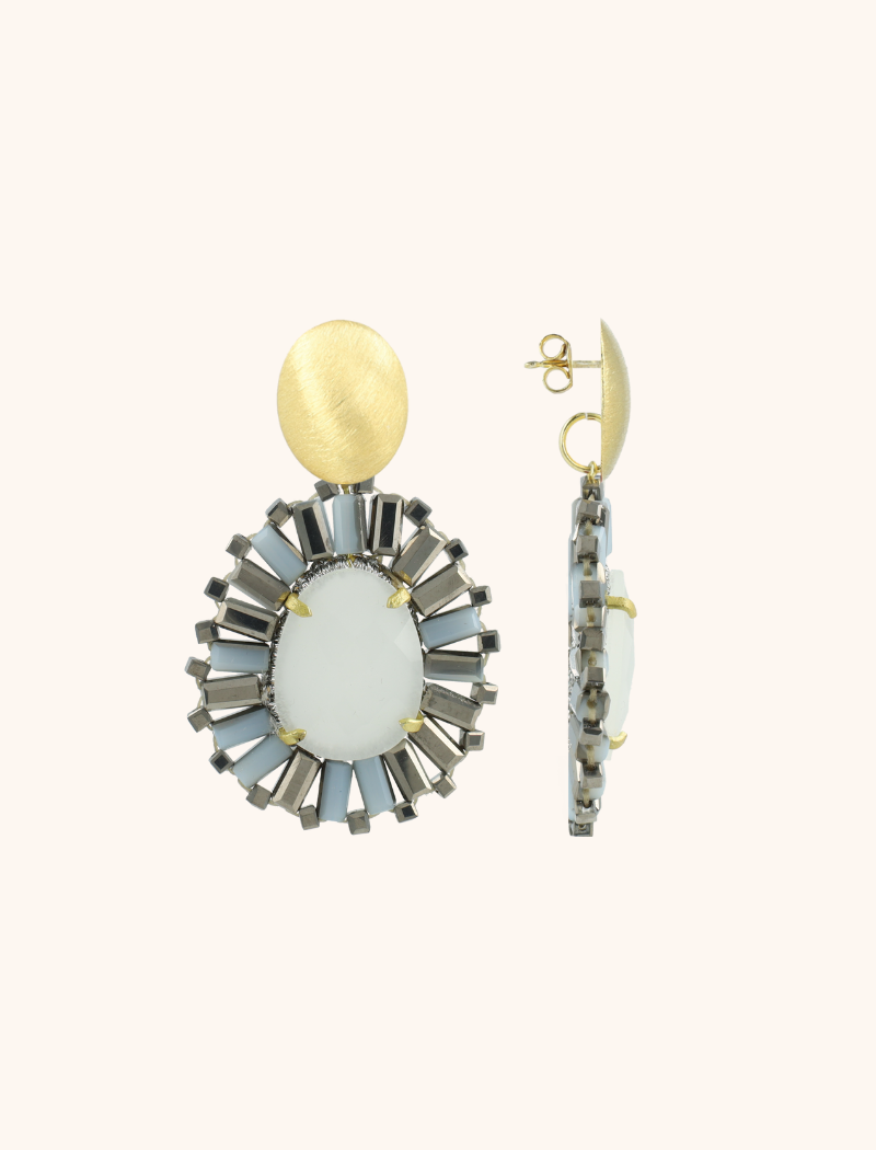 Zilver Witte Oorbellen Esmee Druppel S Steenlott-theme.productDescriptionPage.SEO.byTheBrand