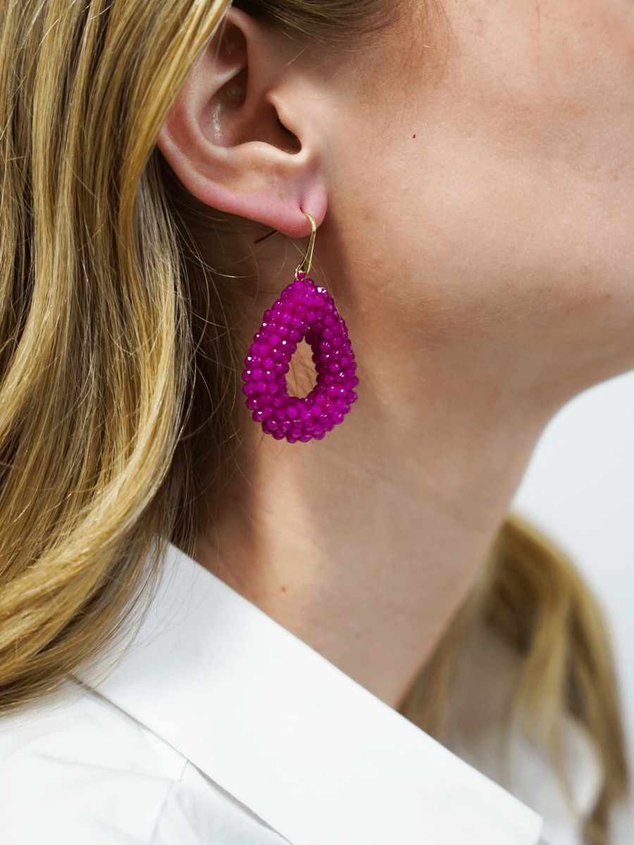 Fuchsia Earrings Berry Drop Slott-theme.productDescriptionPage.SEO.byTheBrand