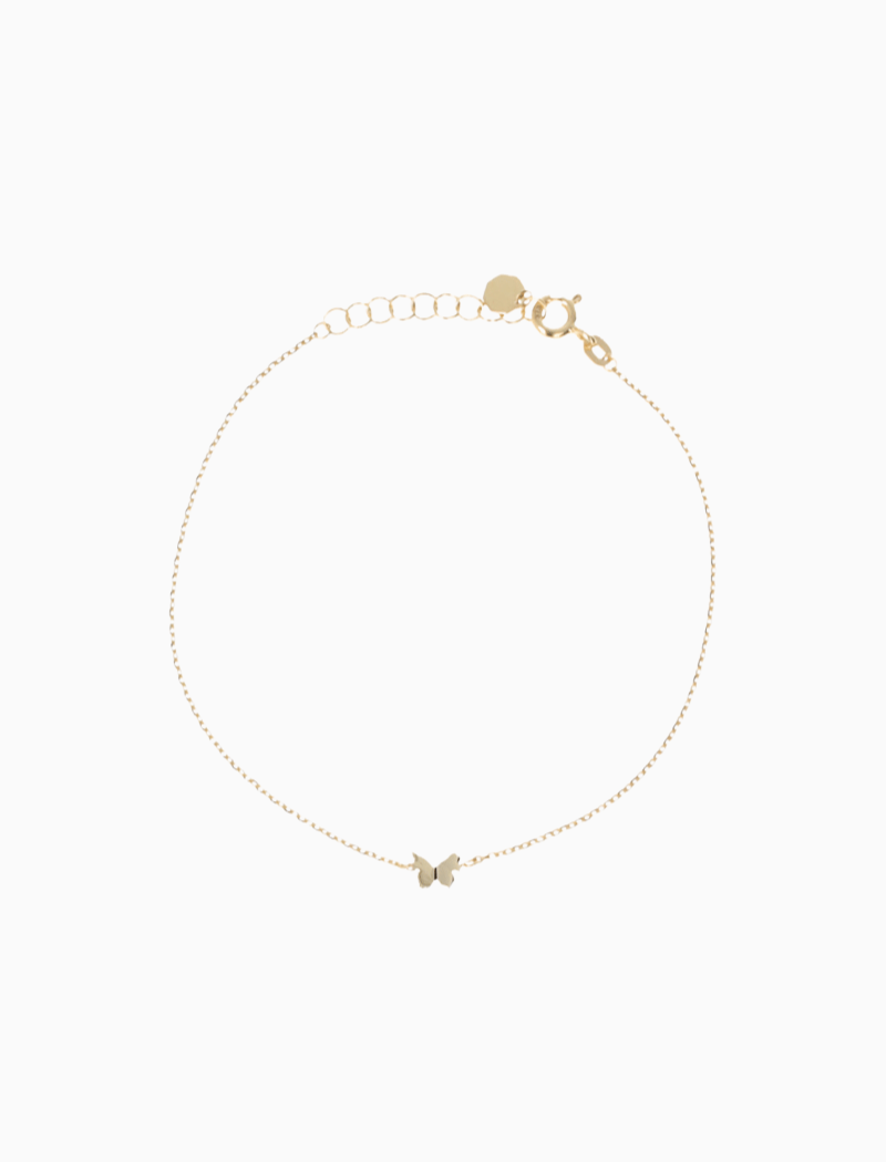 9 Karat Bracelet Butterfly