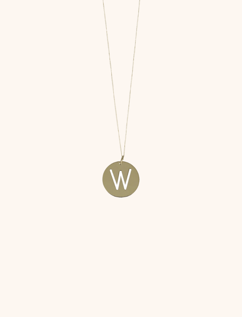 Ketting initial Pendant Gourmet Goudlott-theme.productDescriptionPage.SEO.byTheBrand