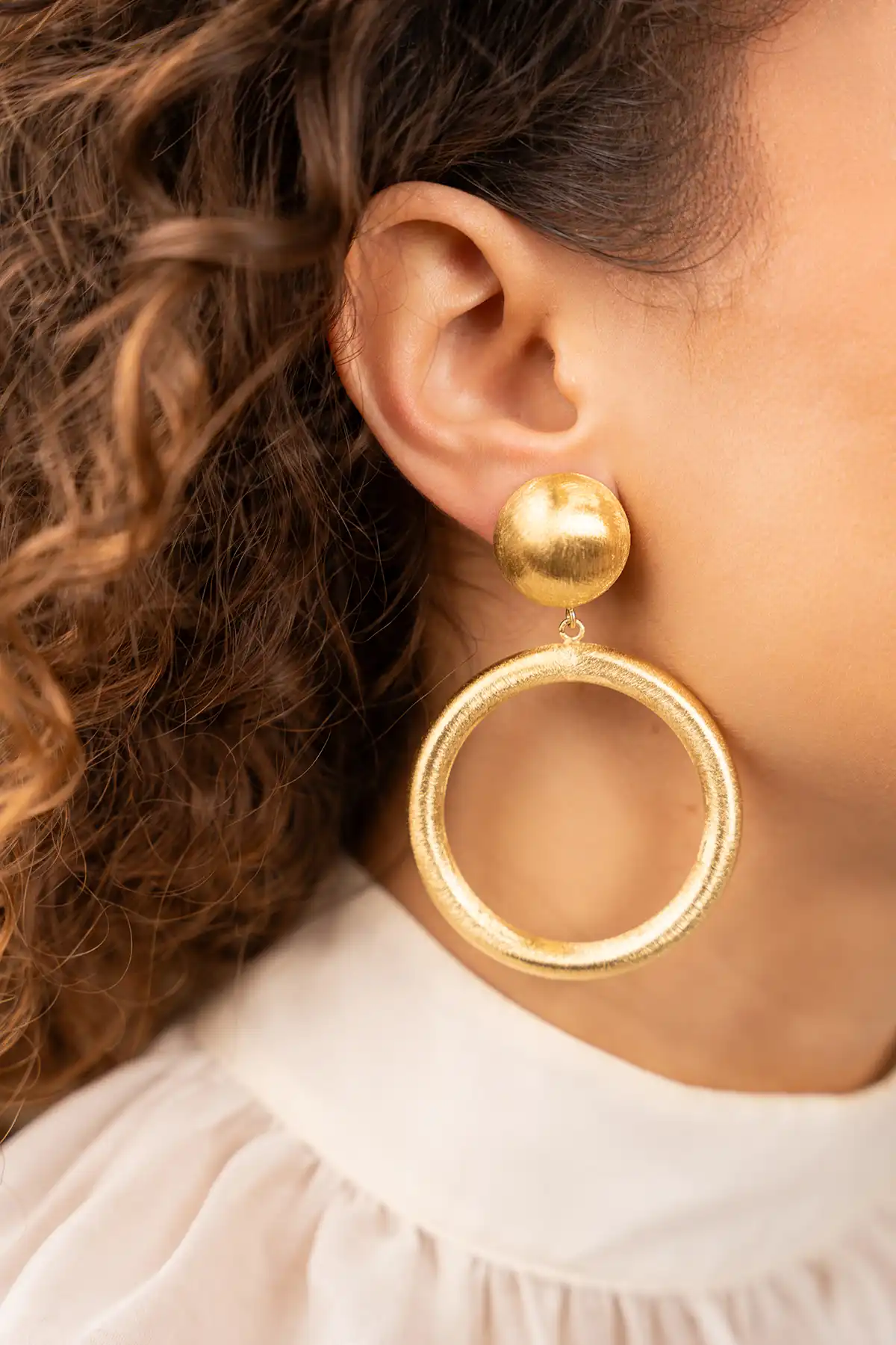  Ohrringe Classic Hoop Brushedlott-theme.productDescriptionPage.SEO.byTheBrand