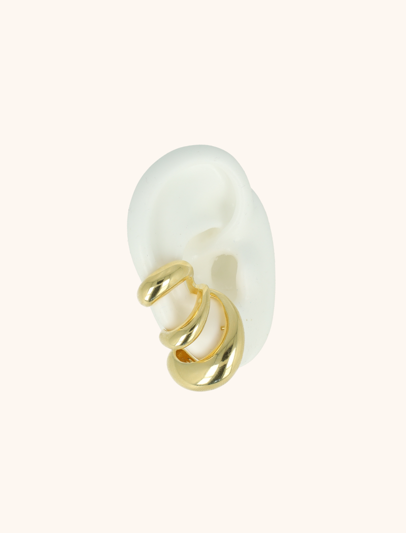 Gouden Oorbellen Triple Creole (Brass)lott-theme.productDescriptionPage.SEO.byTheBrand
