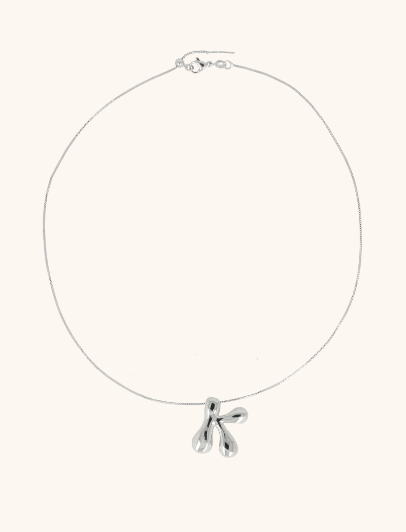 Zilveren Cartoon Initiaal Ketting - Verstelbaarlott-theme.productDescriptionPage.SEO.byTheBrand