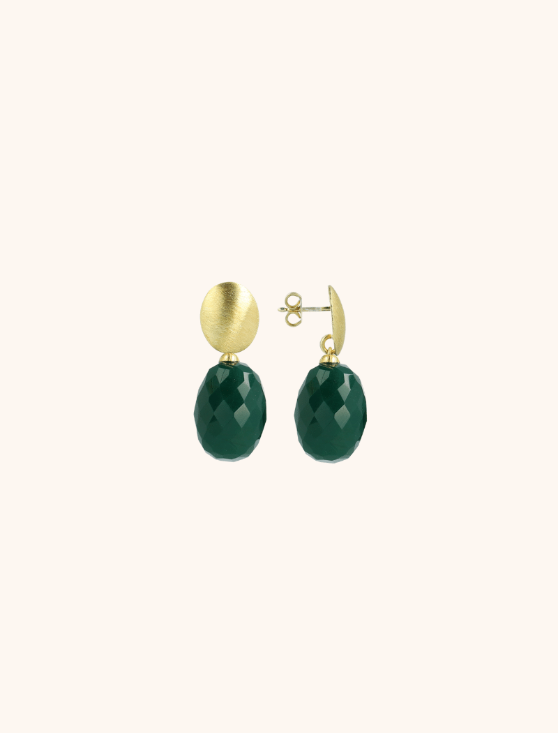 Donker Groene Oorbellen Romijn Quartz Mlott-theme.productDescriptionPage.SEO.byTheBrand
