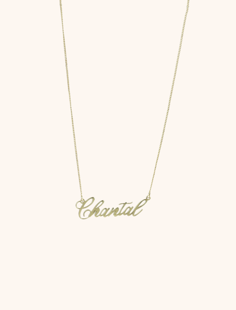 9 Carat Vintage name necklace 5-7 letterslott-theme.productDescriptionPage.SEO.byTheBrand