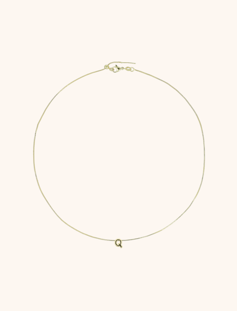 Gold Necklace Mini Initiallott-theme.productDescriptionPage.SEO.byTheBrand