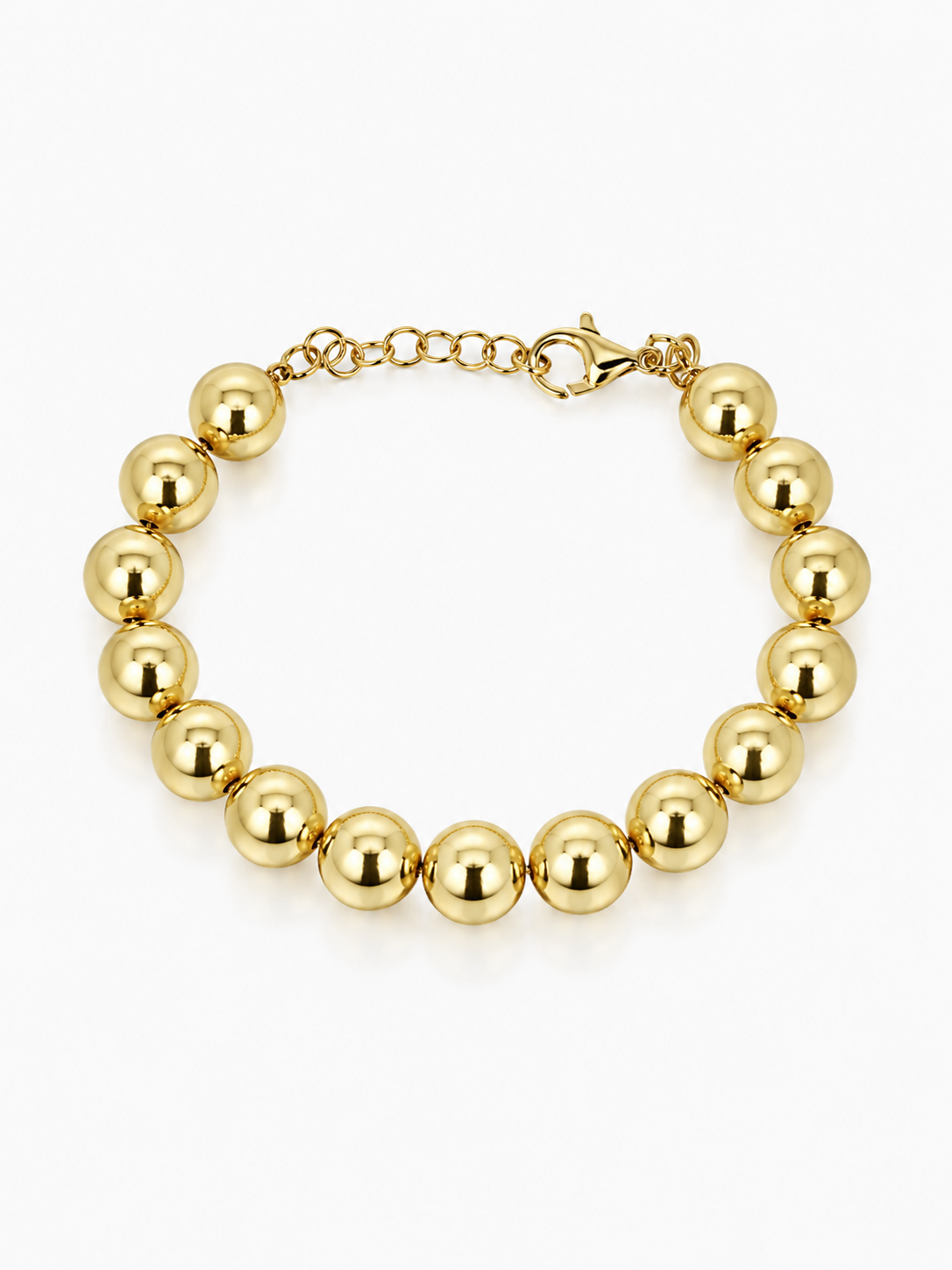 BRASS - Gold Bracelet Cannonball XL