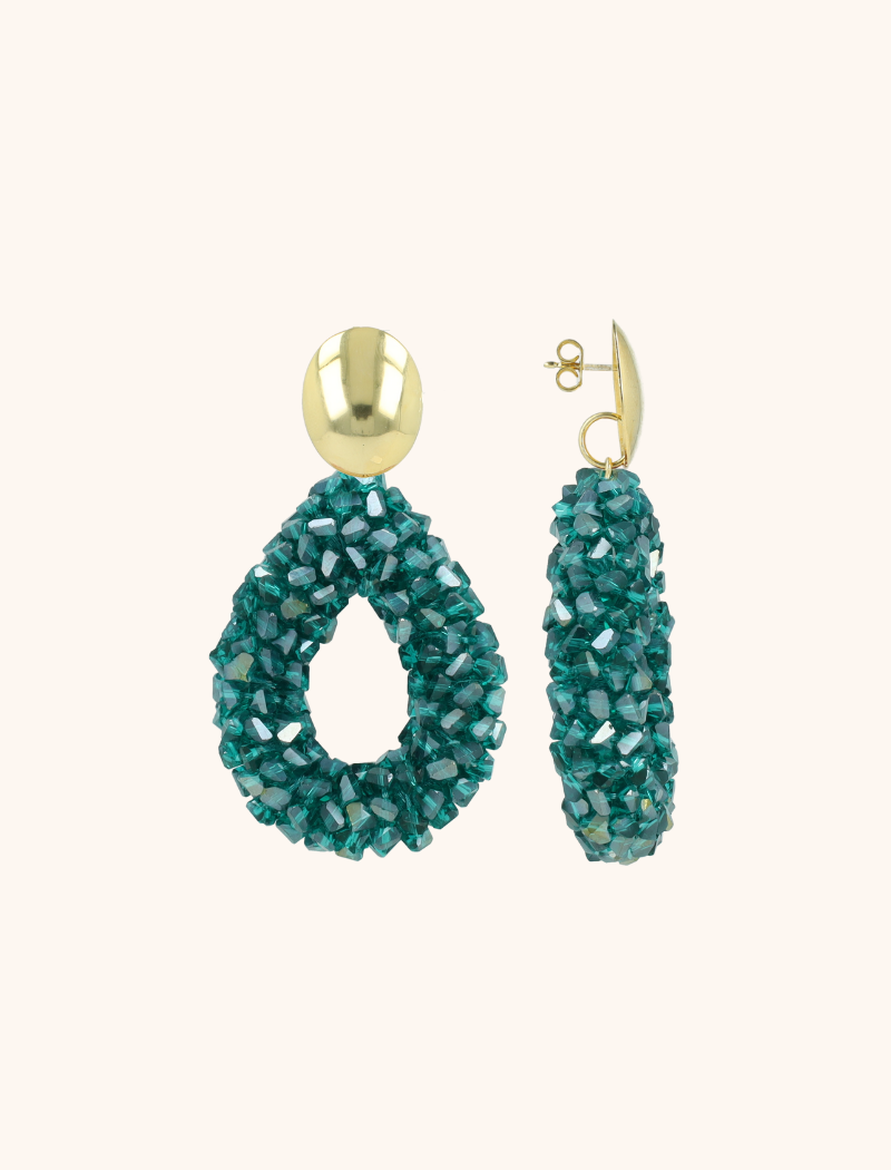 Groene Oorbellen Marieke Drop L Rawlott-theme.productDescriptionPage.SEO.byTheBrand