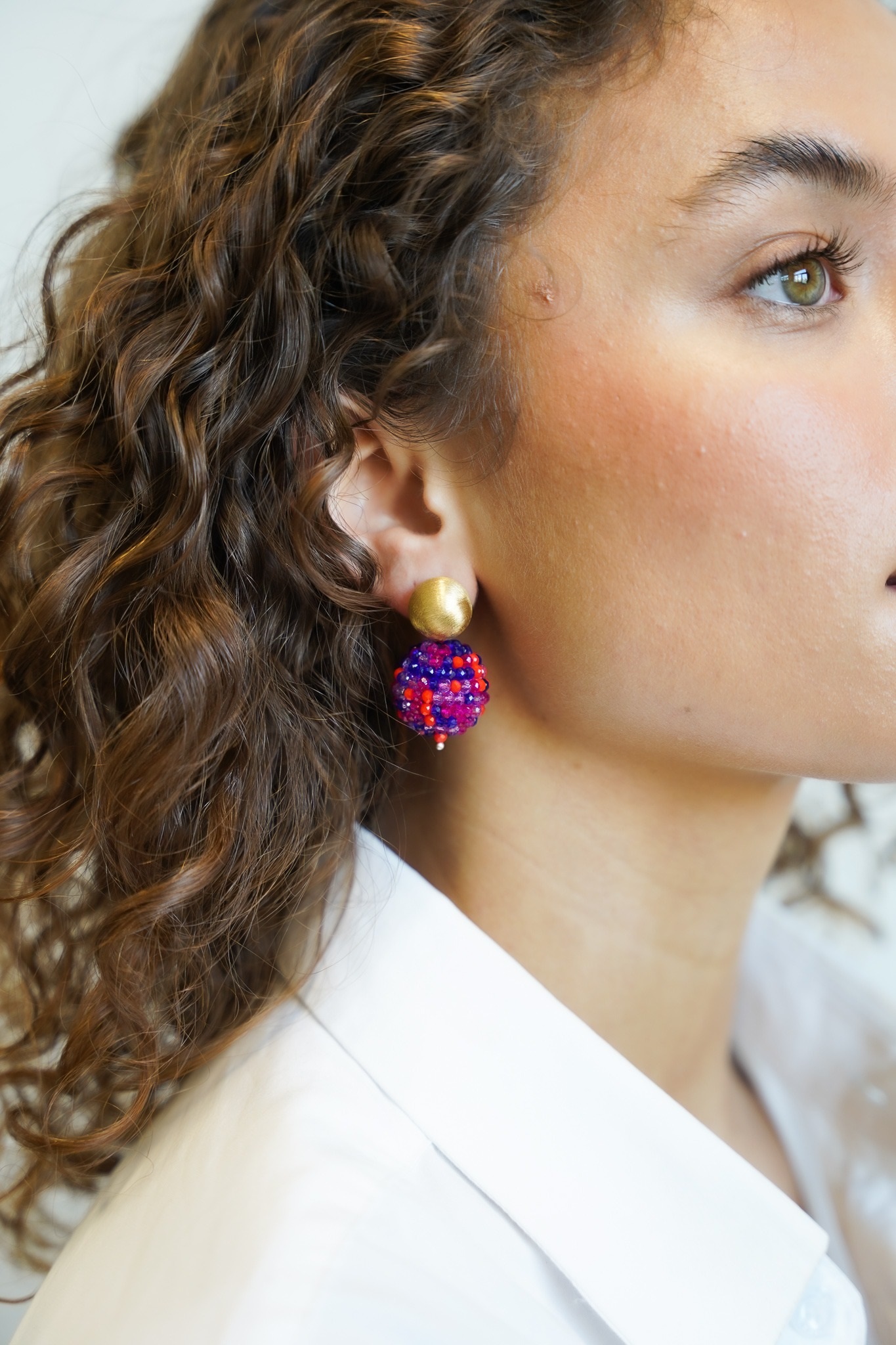 Mixed Royal Blue Earrings Lexi Globe Llott-theme.productDescriptionPage.SEO.byTheBrand