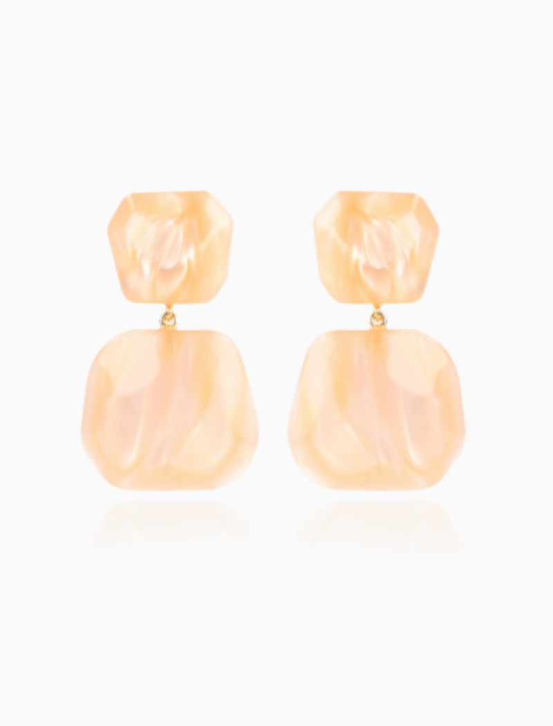 Oranje Oorbellen Lyra