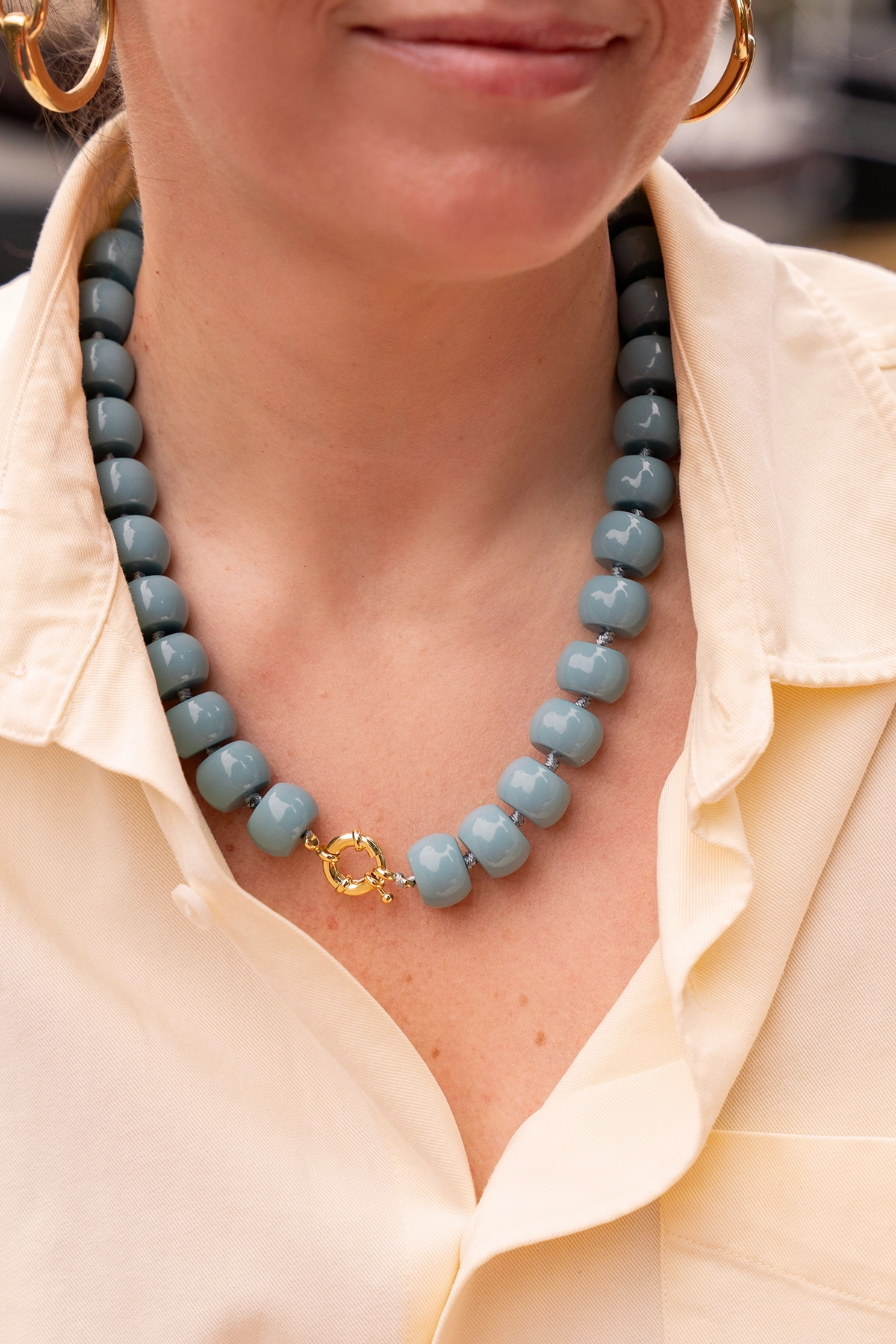 Blue Necklace Roundell Stones