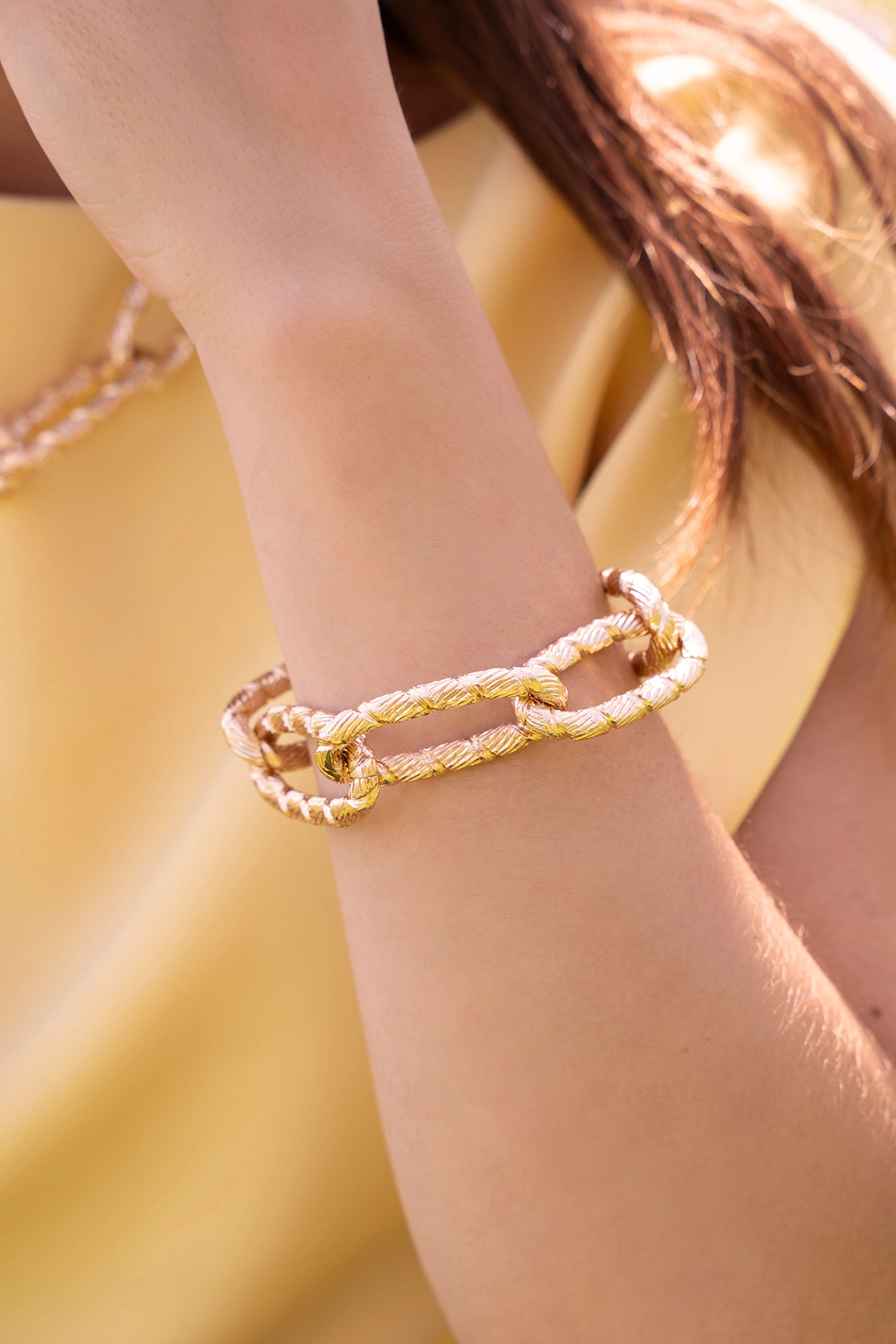Anira - CLA Set Bamboo L - Soft Gold