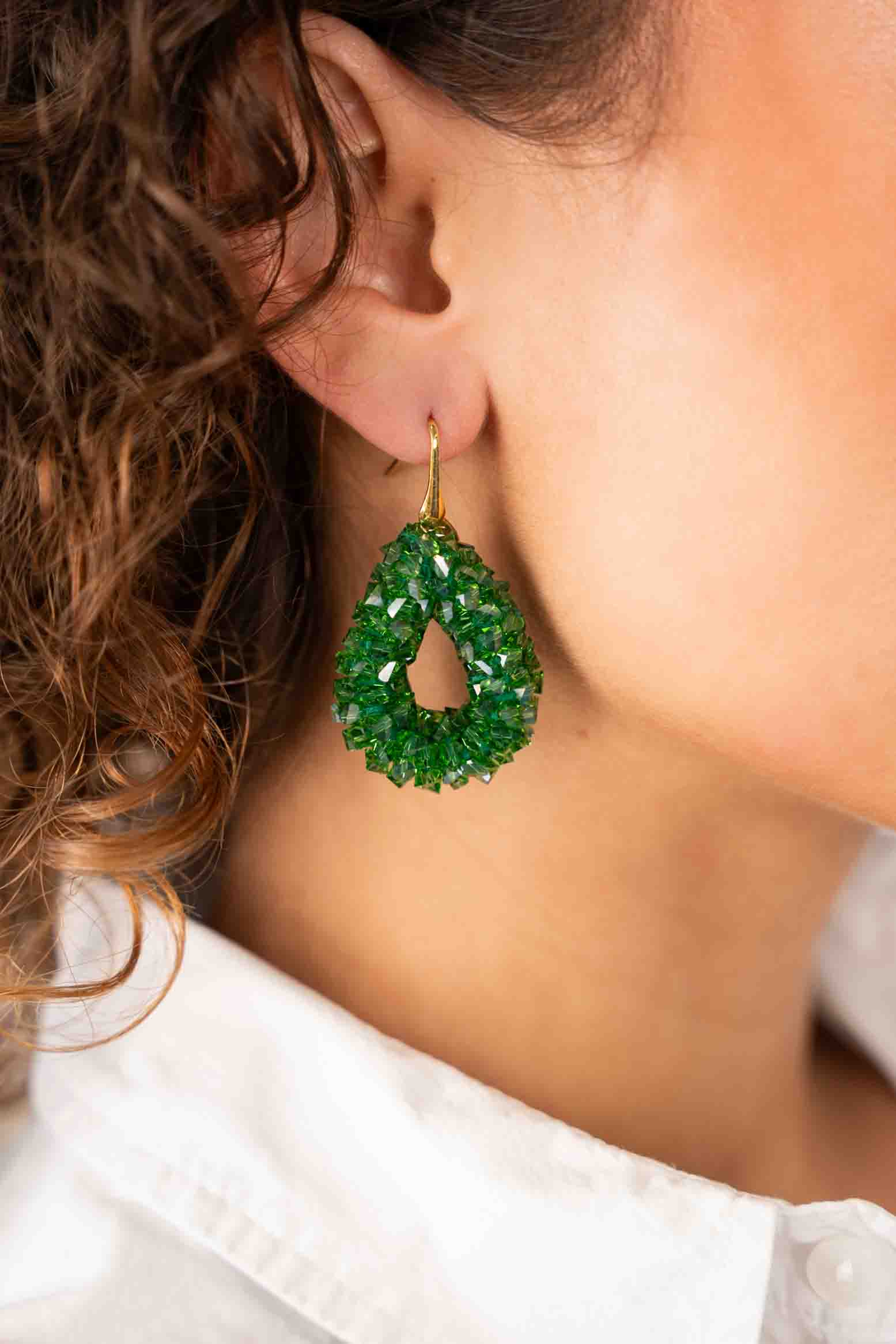 Green Earrings Marieke Drop S Rawlott-theme.productDescriptionPage.SEO.byTheBrand