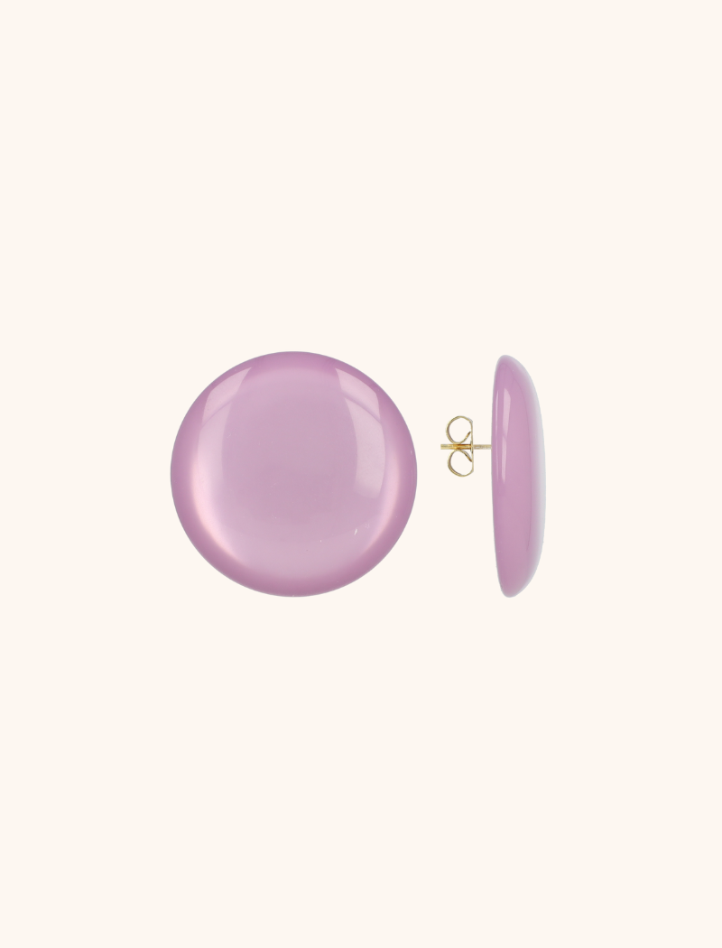 Lavender Oorbellen Dee Circle L