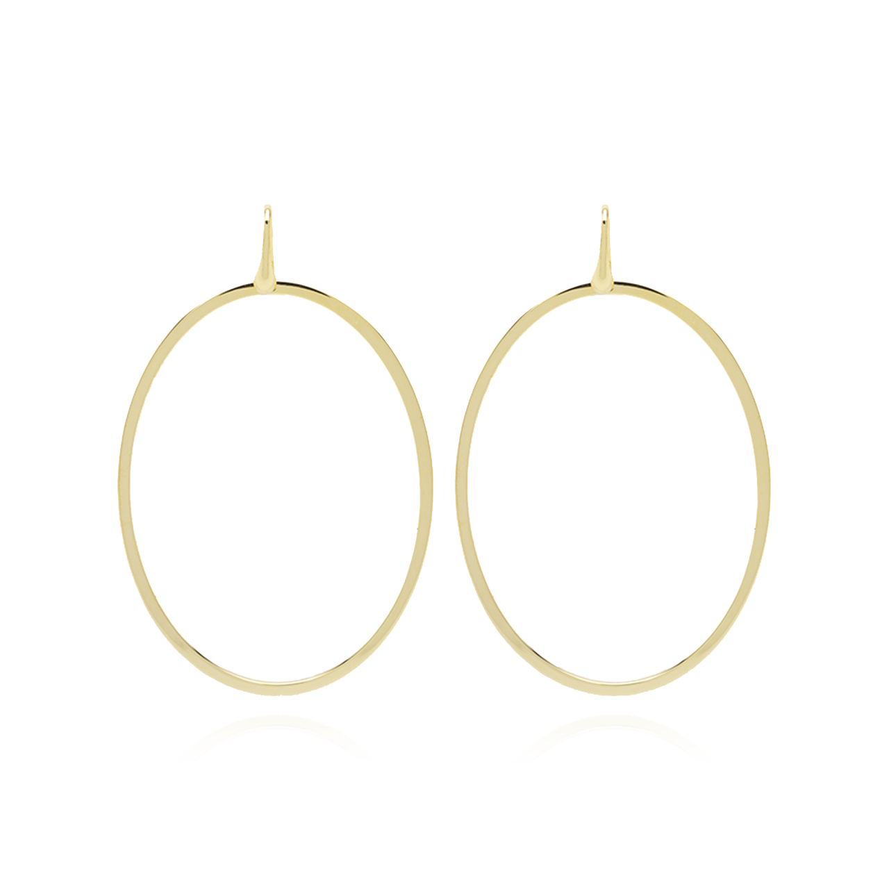 Classic oval earrings