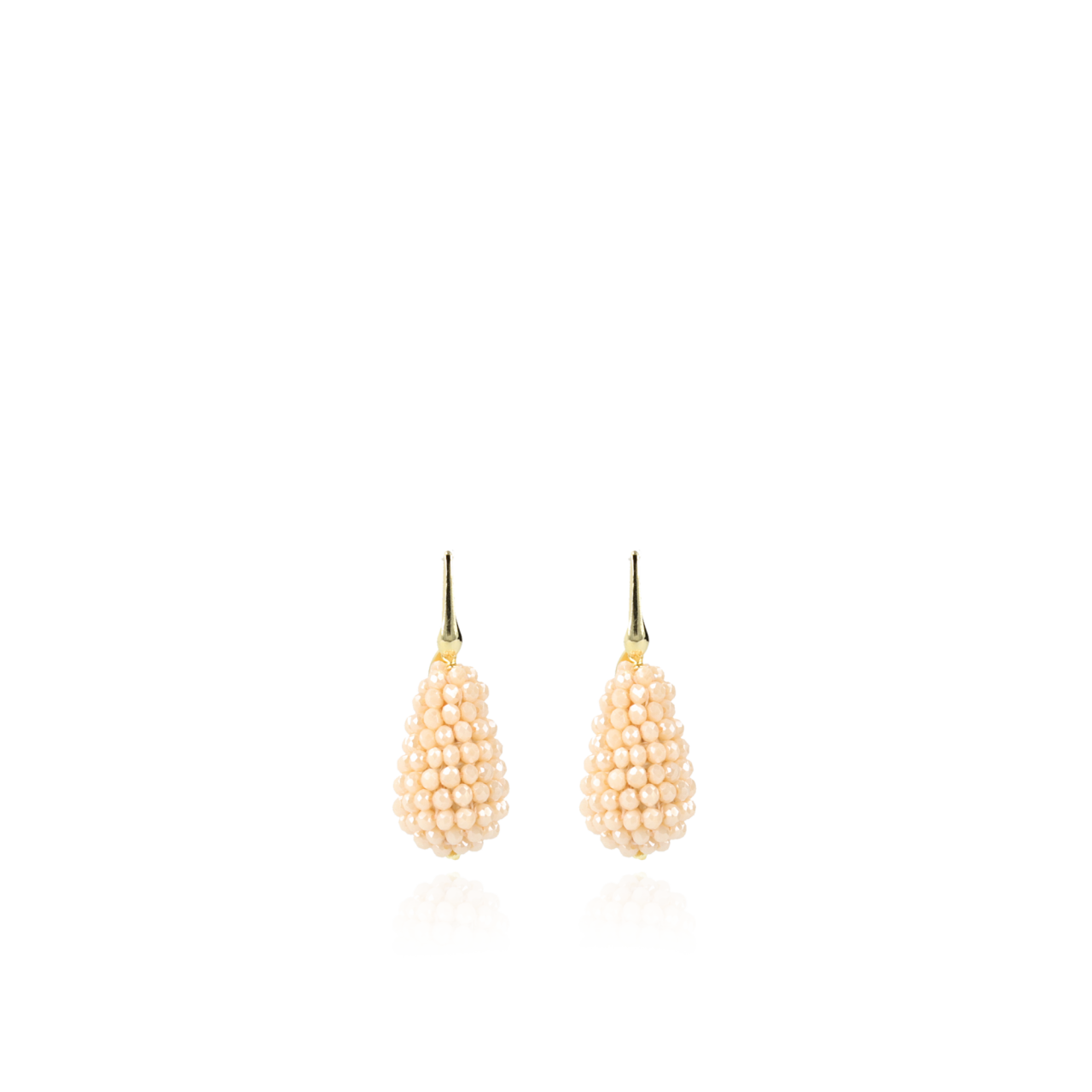 Crème Oorbellen Amy Cone S
