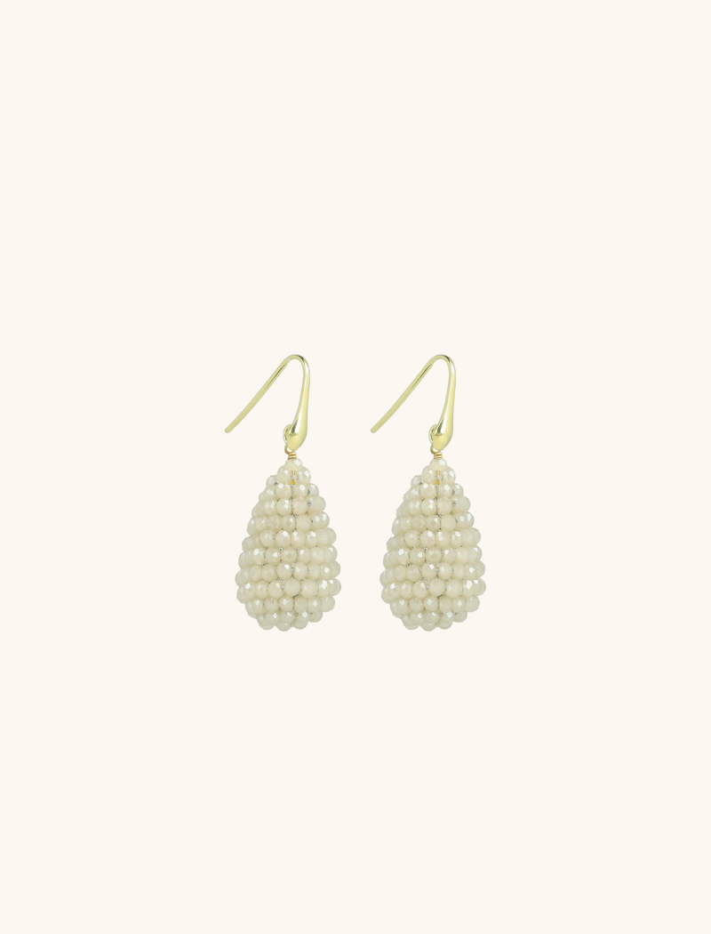 Silver/Nude Oorbellen Amy Cone S
