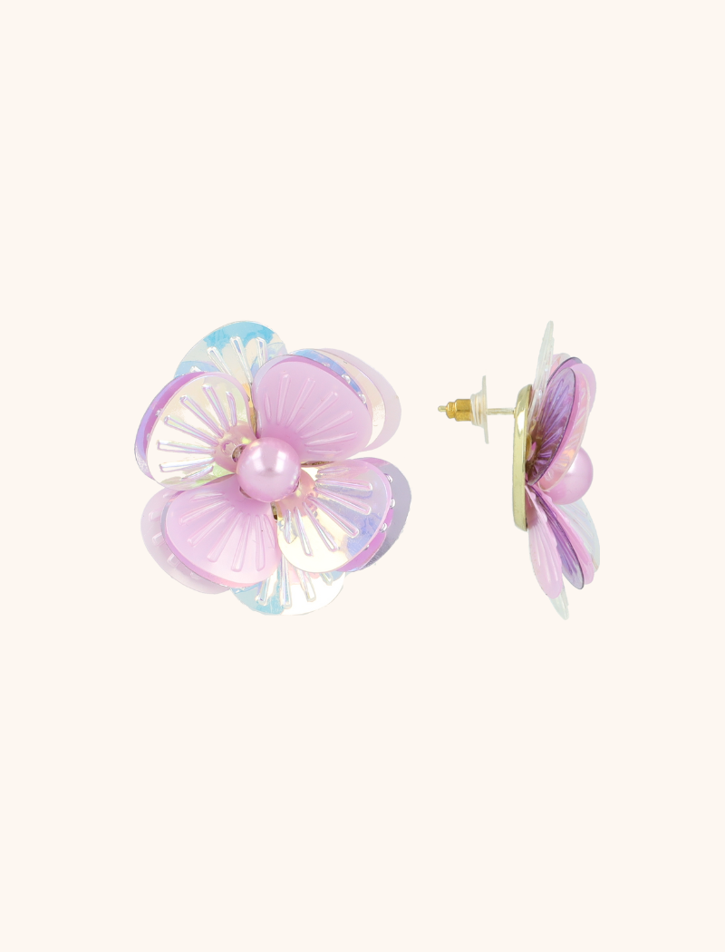 Lila Mix Oorbellen Dianthe Flower Bomblott-theme.productDescriptionPage.SEO.byTheBrand
