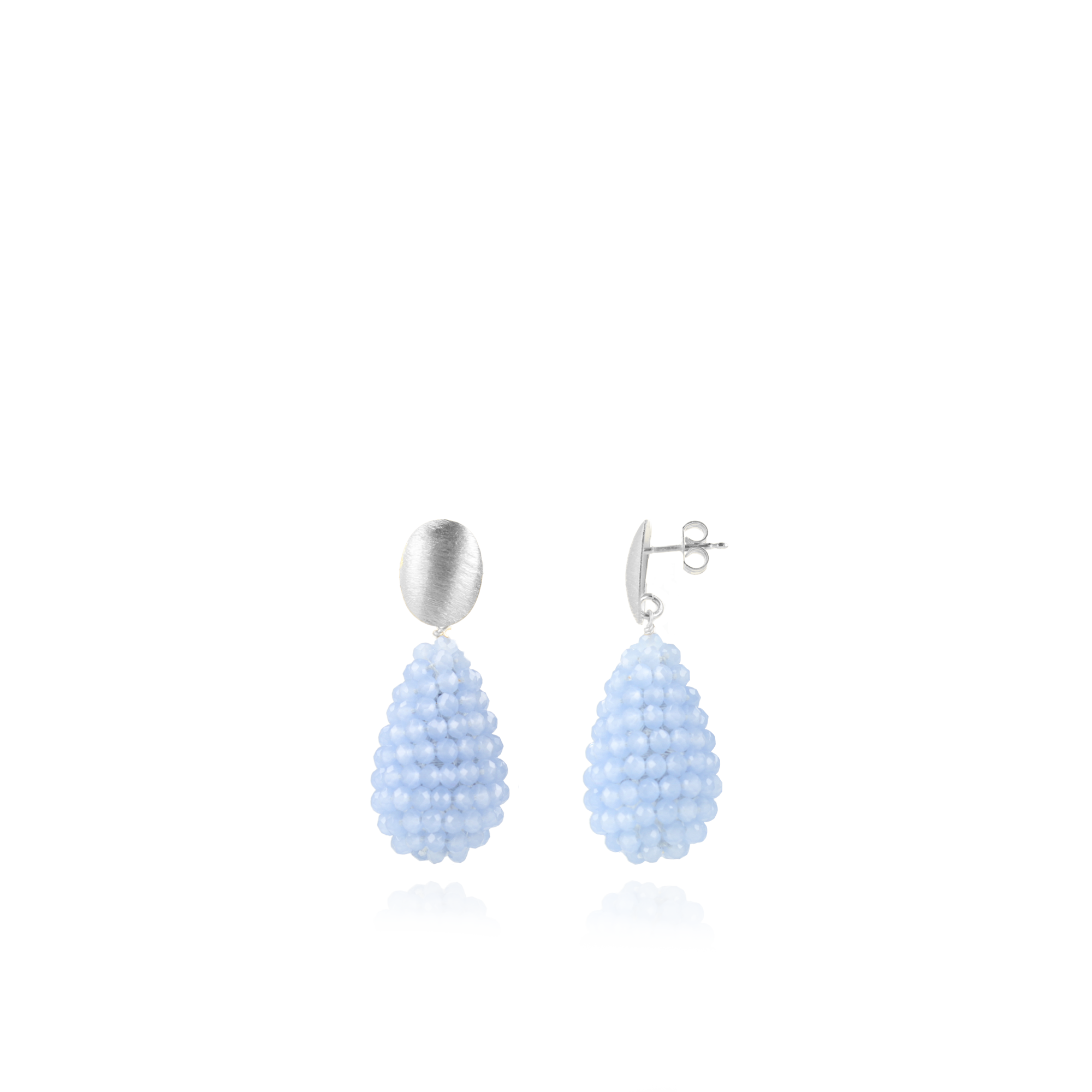 Baby Blauwe Oorbellen Amy Glassberry Cone Slott-theme.productDescriptionPage.SEO.byTheBrand