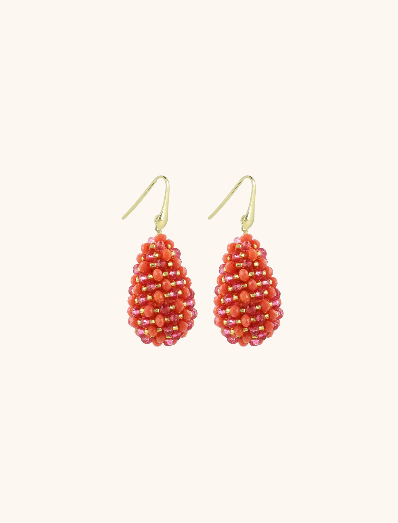 Mixed Orange Earrings Amy Cone S