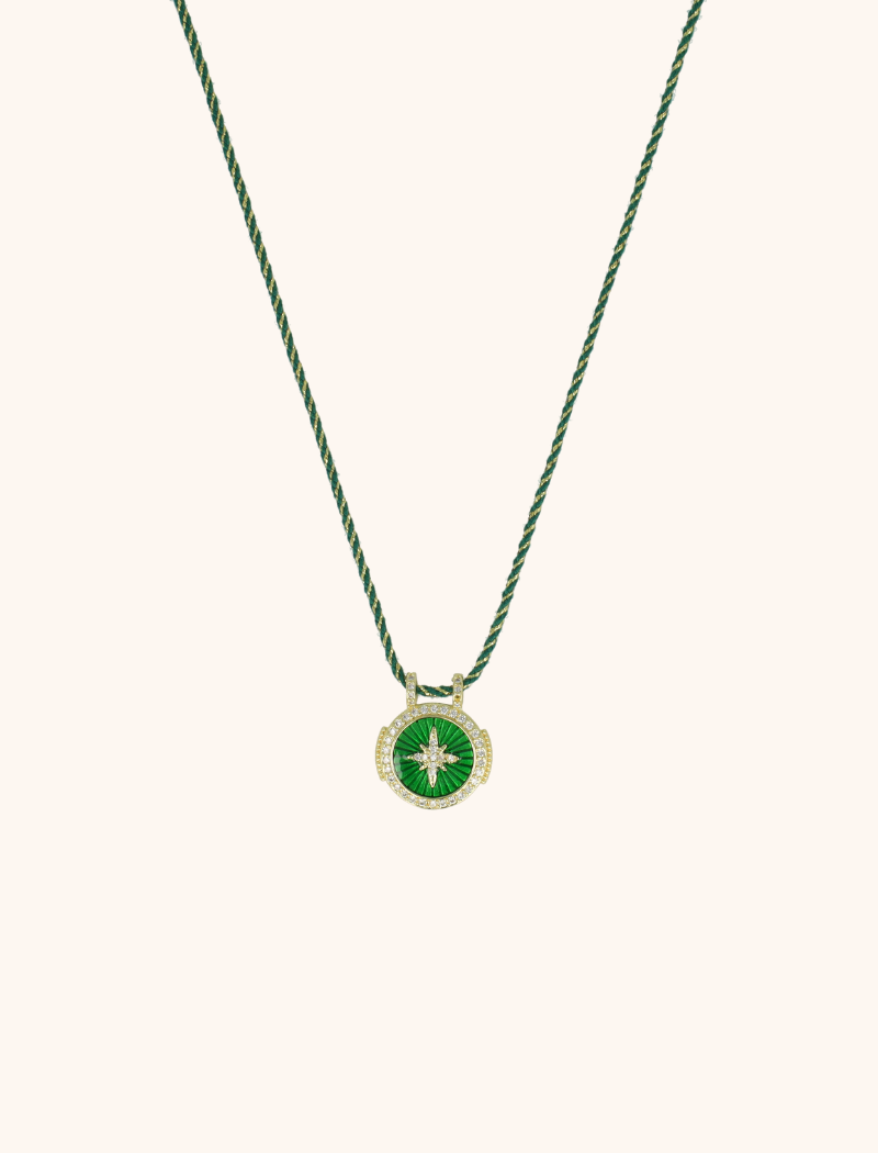 Ketting Round Star - Groen/ Licht groenlott-theme.productDescriptionPage.SEO.byTheBrand