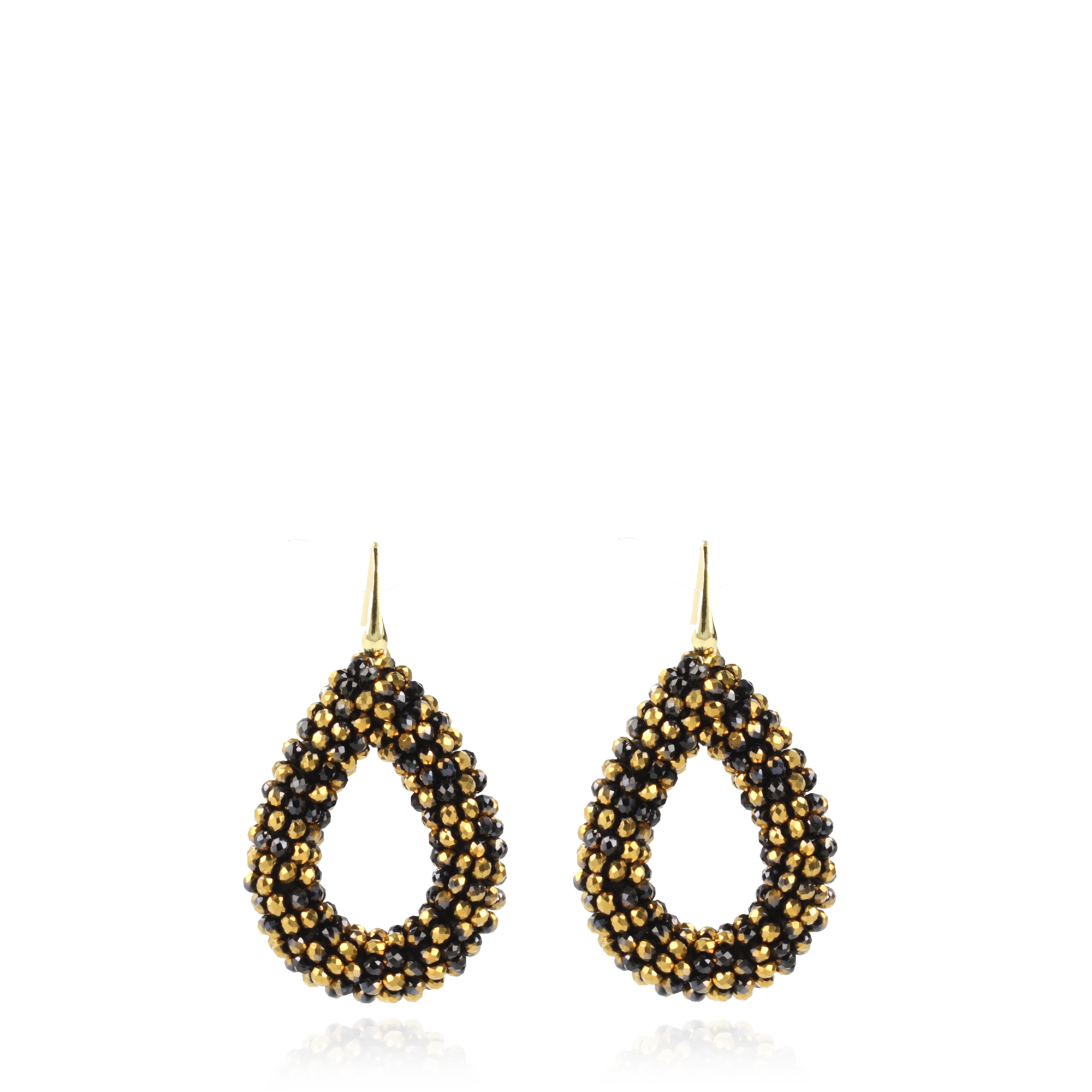 Gold-coloured Earrings Berry Drop L